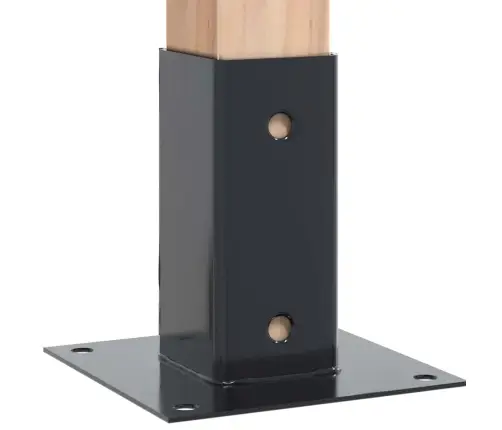 Postialused Ruudukujulised 4 Tk, 71X71 Mm, Pulbervärvitud Teras