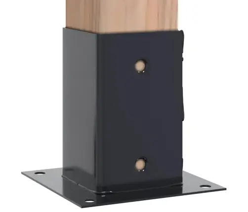 Statu Pamatnes Kvadrātveida 12 Gab Antracīts 81X81 Mm Vidaxl