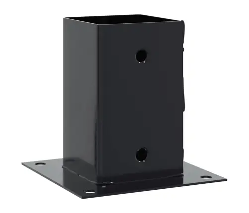 Statu Pamatnes Kvadrātveida 12 Gab Antracīts 91X91 Mm Vidaxl