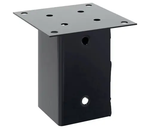 Statu Pamatnes Kvadrātveida 12 Gab Antracīts 91X91 Mm Vidaxl