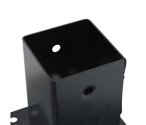 Statu Pamatnes Kvadrātveida 12 Gab Antracīts 91X91 Mm Vidaxl