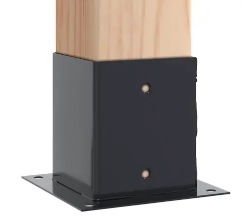 Statu Pamatnes Kvadrātveida 4 Gab Antracīts 101X101 Mm Vidaxl