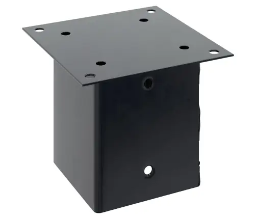 Statu Pamatnes Kvadrātveida 4 Gab Antracīts 101X101 Mm Vidaxl