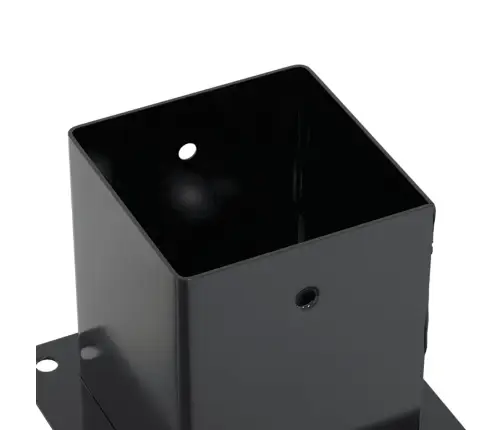 Statu Pamatnes Kvadrātveida 4 Gab Antracīts 101X101 Mm Vidaxl
