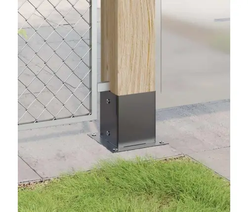 Postialused Ruudukujulised 4 Tk, Antratsiit, 121X121 Mm