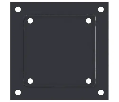 Postialused Ruudukujulised 12 Tk, Antratsiit, 141X141 Mm