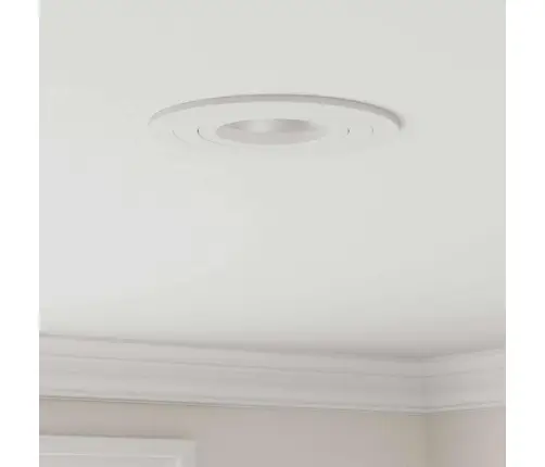 Iemontējamie Prožektori 24 Gab Apaļais Gu10 Balts Ø91 Mm Vidaxl