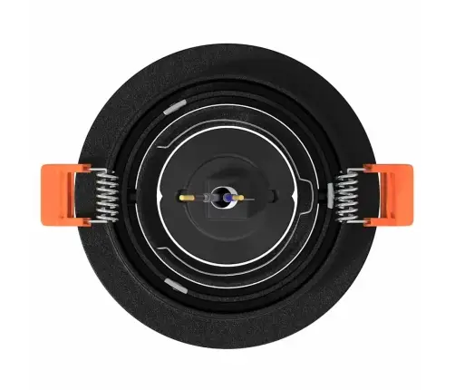 Prožektorius 24 Pcs Juoda 9 X 9 X 2 Cm Aliuminis