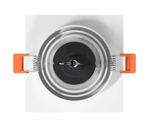 Prožektorius 6 Pcs Balta 9 X 9 X 2 Cm Aliuminis