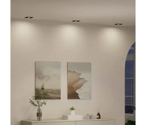 Spotivalgus 12 Pcs Must 9 X 9 X 2 Cm Alumiinium