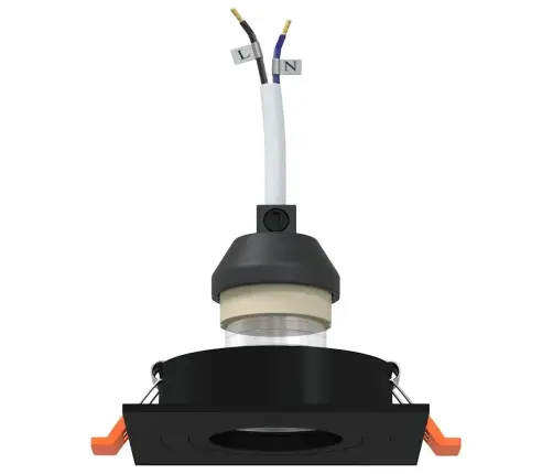 Spotivalgus 24 Pcs Must 9 X 9 X 2 Cm Alumiinium