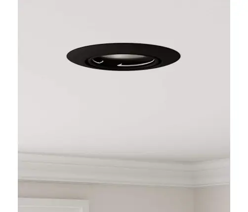 Prožektorius 12 Pcs Juoda 9 X 9 X 2.5 Cm Metalas