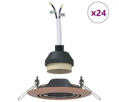 Spotivalgus 24 Pcs Vask 9 X 9 X 2.5 Cm Metall