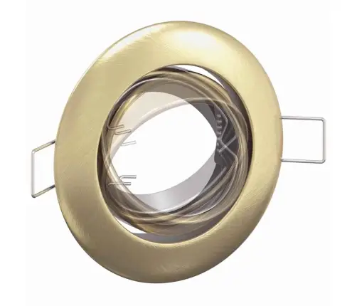 Iemontējami Prožektori 24 Gabali Apaļie Gu10 Misiņš Ø90 Mm Tērauds Vidaxl