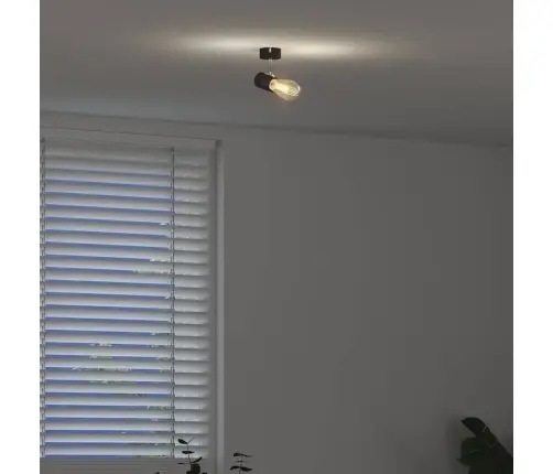 Lubų Prožektorius Juoda 6,5 X 6 X 11,5 Cm Metalas