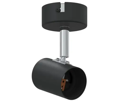 Lubų Prožektorius Juoda 6,5 X 6 X 11,5 Cm Metalas