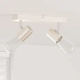 Griestu Prožektors Niķelis 26 X 6,5 X 11,5 Cm Metāla Vidaxl