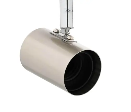 Lae Kohtvalgusti Harjatud Nikkel 38 X 6.5 X 11.5 Cm Teras