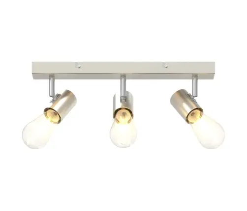 Lae Kohtvalgusti Harjatud Nikkel 38 X 6.5 X 11.5 Cm Teras