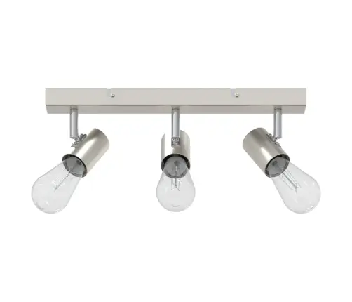 Lae Kohtvalgusti Harjatud Nikkel 38 X 6.5 X 11.5 Cm Teras