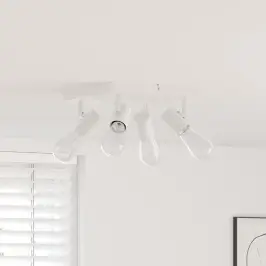 Griestu Prožektors Balts 26,5 X 26 X 11,5 Cm Metāla Vidaxl