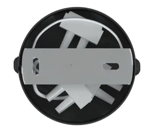 Griestu Prožektors 1 Pavediena Regulējams Melnais Gu10 Vidaxl