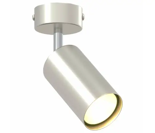 Griestu Prožektors 1 Ceļš Regulējams Matēts Niķelis Gu10 Vidaxl