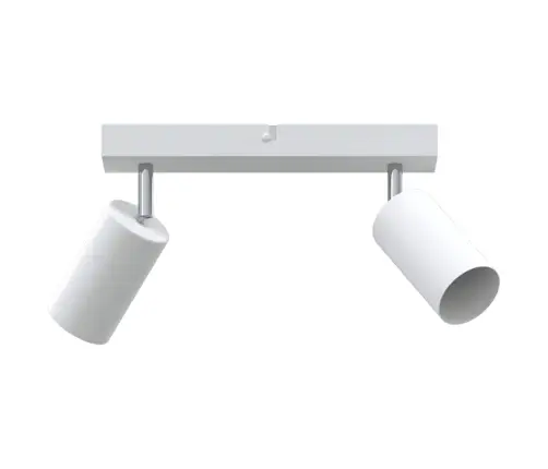 Griestu Prožektors 2 Veidu Regulējams Baltais Gu10 Vidaxl