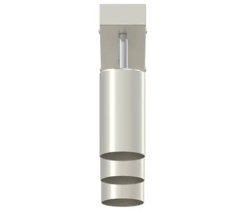 Lubų Prožektorius Nikelio 38 X 5,5 X 16,5 Cm Metalas