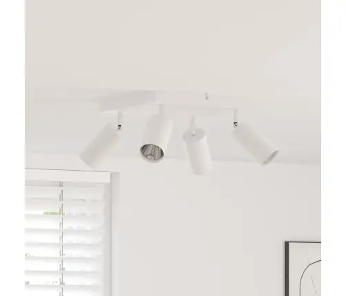 Lubų Prožektorius Balta 26 X 26 X 16,5 Cm Metalas