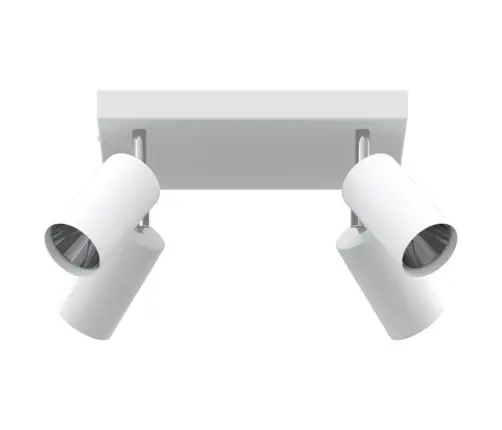 Lubų Prožektorius Balta 26 X 26 X 16,5 Cm Metalas