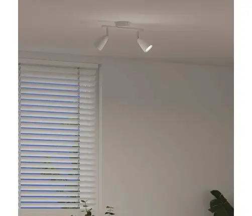 Lubų Prožektorius Balta 25.5 X 8 X 16 Cm Metalas