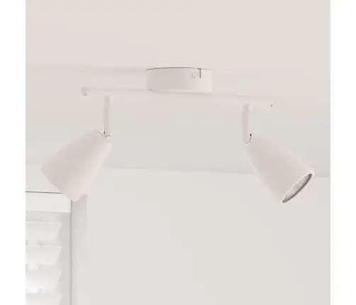 Lubų Prožektorius Balta 25.5 X 8 X 16 Cm Metalas