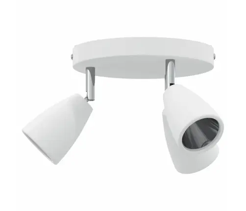 Lubų Prožektorius Balta 19 X 19 X 14,5 Cm Metalas