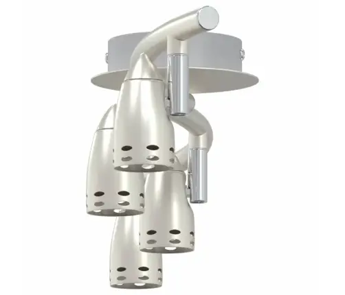 Vidaxl Griestu Prožektors 4 Veidu Regulējamam Matētam Niķelim Gu10