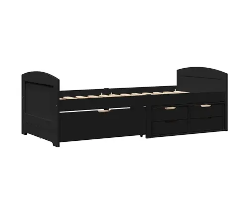 Dienas Gulta Irun, 5 Atvilktnes Bez Matrača, 90X200 Cm Vidaxl