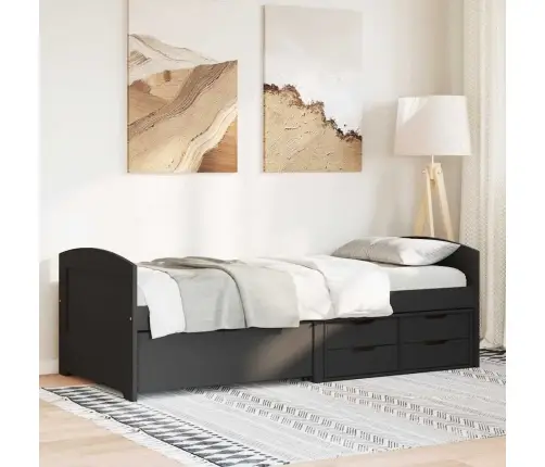 Dienas Gulta Irun, 5 Atvilktnes Bez Matrača, 90X200 Cm Vidaxl