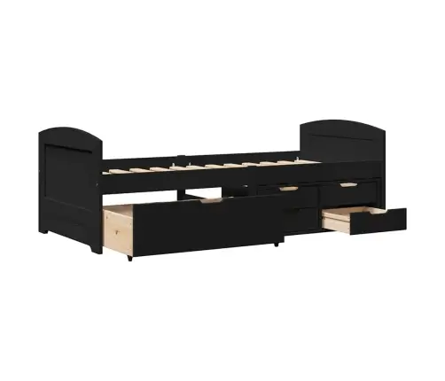 Dienas Gulta Irun, 5 Atvilktnes Bez Matrača, 90X200 Cm Vidaxl