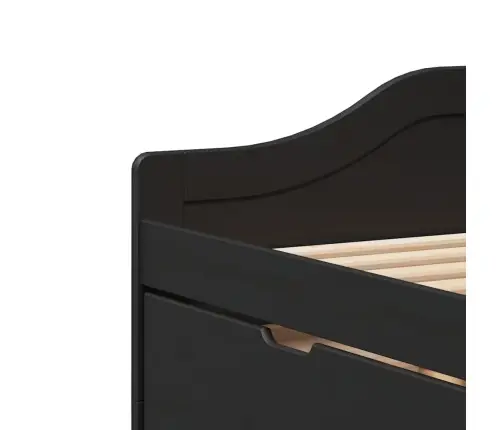 Dienas Gulta Irun, 3 Atvilktnes Bez Matrača, 90X200 Cm Vidaxl