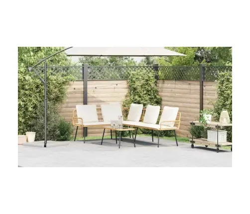 Sofa Su Pagalve Ruda 61.5 X 123 X 82Cm Metalas