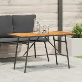 Ēdamgalds Brūna 110 X 55 X 62 Cm Akācijas Masīvkoks Vidaxl