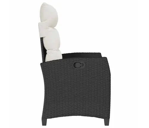 Allalastava Seljatoega Aiatool, Külglauaga, Must, Polürotang