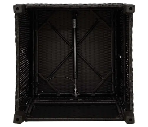 Allalastava Seljatoega Aiatool, Külglauaga, Must, Polürotang