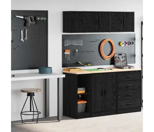 Garaažikapid 2 Tk, Must, Tehispuit