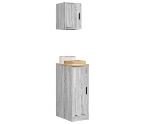 Garaažikapid 2 Tk, Hall Sonoma Tamm, Tehispuit