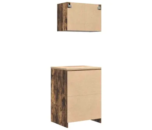 Garažo Spintos, 2Vnt., Dūminės, Mediena