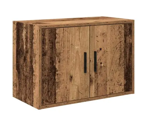 Garāžas Skapji, 2 Gab., Veci Dēļi, Inženierijas Koks Vidaxl