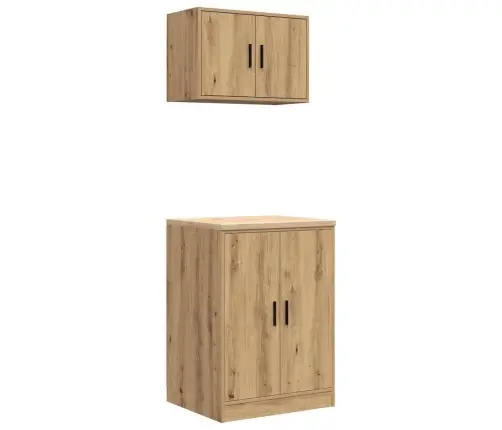 Garaažikapid 2 Tk, Kunsttamm, Tehispuit