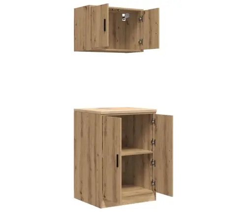 Garaažikapid 2 Tk, Kunsttamm, Tehispuit