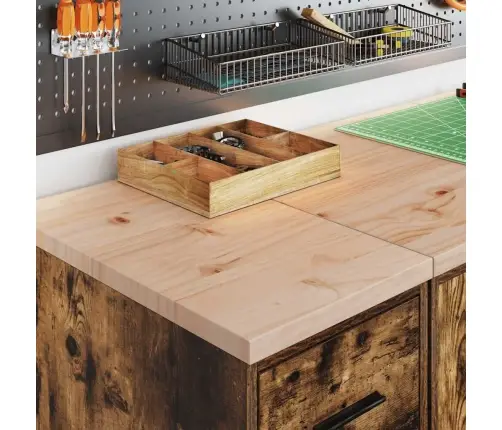 Garāžas Skapji, 2 Gab., Ozolkoka Krāsa, Inženierijas Koks Vidaxl